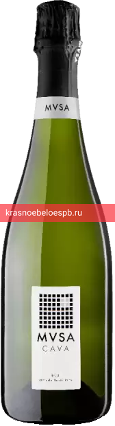 Фото 8 - Игристое вино MVSA cava Brut 0.75 л