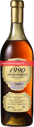 Фото 11 - Коньяк Cognac Prunier Vintage Cognacs Vintage 1990 Grande Champagne 0.7 л
