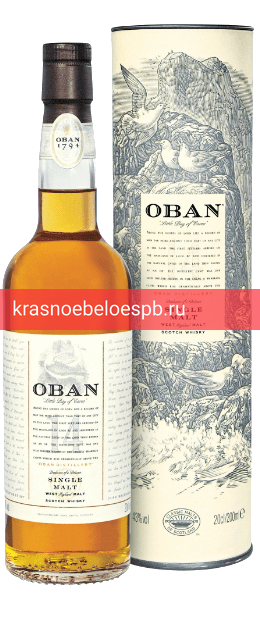 Заказать доставку Виски Oban malt, 14 летней выдержки 0.7 л Фото 2 - Виски Oban malt, 14 летней выдержки 0.7 л