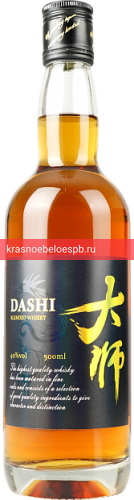 Фото 5 - Виски DASHI 0.5 л