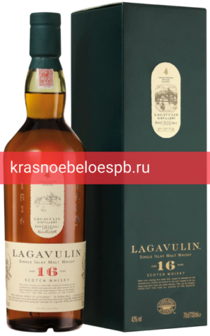 Фото 4 - Виски Lagavulin, 16 летней выдержки 0.7 л