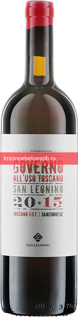 Заказать доставку Вино Governo All'Uso San Leonino Toscano 0.75 л Фото 4 - Вино Governo All'Uso San Leonino Toscano 0.75 л
