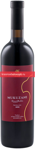 Фото 7 - Вино Mukuzani Shumi 0.75 л