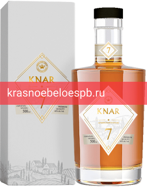 Фото 11 - Коньяк Knar Brandy 7 y.o. в подарочной упаковке 0.5 л