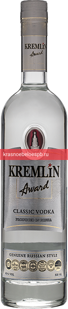Заказать доставку Водка Kremlin Award Classic 0.5 л Фото 12 - Водка Kremlin Award Classic 0.5 л