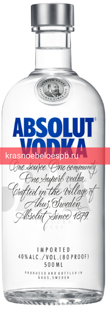 Фото 4 - Водка Absolut 0.5 л