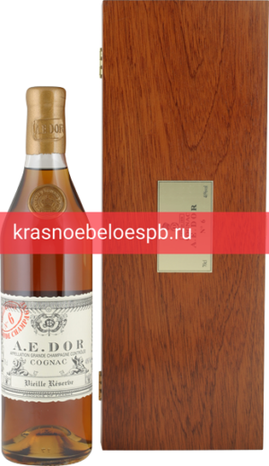 Фото 5 - Коньяк A.E. Dor №6, Wooden Box 0.7 л