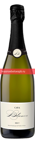 Фото 10 - Игристое вино Cava Blanca Blanco Brut 0.75 л