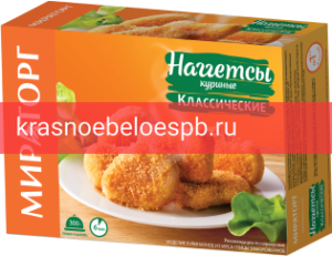 Заказать доставку Наггетсы куриные Классические Мираторг Фото 5 - Наггетсы куриные Классические Мираторг