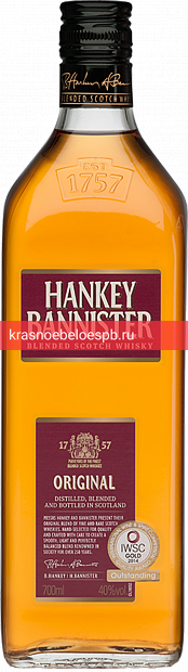Заказать доставку Виски Hankey Bannister 0.7 л Фото 2 - Виски Hankey Bannister 0.7 л