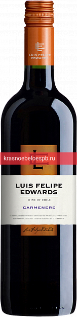 Фото 5 - Вино Luis Felipe Edwards Carmenere Pupilla 0.75 л