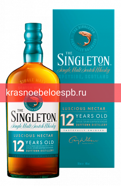 Заказать доставку Виски Singleton of Dufftown 12 Year Old 0.7 л Фото 1 - Виски Singleton of Dufftown 12 Year Old 0.7 л