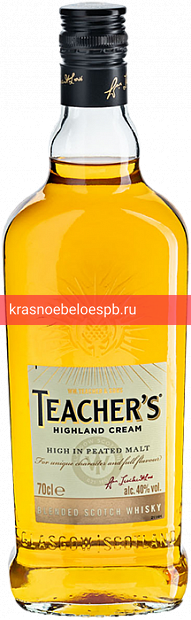 Заказать доставку Виски Teacher's Highland Cream 0.7 л Фото 3 - Виски Teacher's Highland Cream 0.7 л