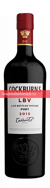Фото 2 - Портвейн Cockburn's LBV 0.75 л