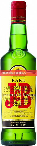 Заказать доставку Виски J&B Rare 0.7 л Фото 6 - Виски J&B Rare 0.7 л