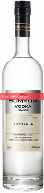 Заказать доставку Водка Summum 0.5 л Фото 4 - Водка Summum 0.5 л