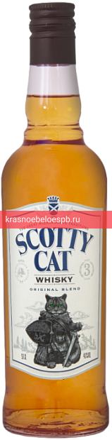 Заказать доставку Виски Scotty Cat, 3 летней выдержки 0.5 л Фото 11 - Виски Scotty Cat, 3 летней выдержки 0.5 л