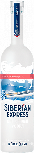 Заказать доставку Водка Siberian Express 0.7 л Фото 11 - Водка Siberian Express 0.7 л