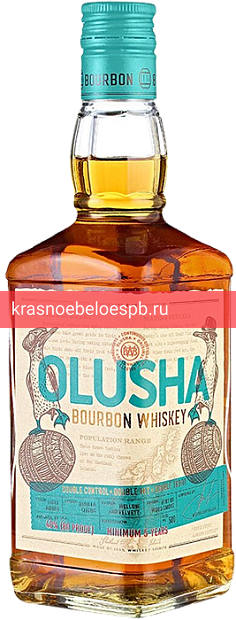 Фото 12 - Виски Olusha Bourbon Whiskey 0.5 л