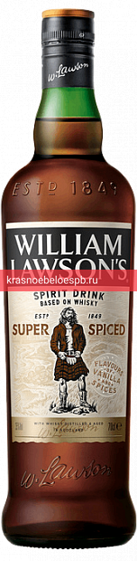 Фото 10 - Виски William Lawson’s, Super Spiced 0.7 л