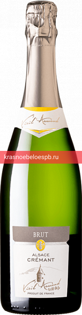 Фото 4 - Игристое вино Cremant d'Alsace Brut 0.75 л