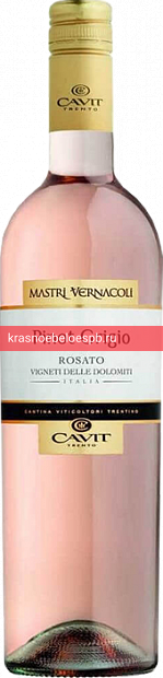 Заказать доставку Вино Mastri Vernacoli Pinot Grigio Rosato 0.75 л Фото 4 - Вино Mastri Vernacoli Pinot Grigio Rosato 0.75 л