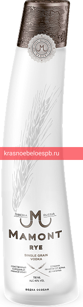 Заказать доставку Водка Mamont Rye 0.7 л Фото 8 - Водка Mamont Rye 0.7 л