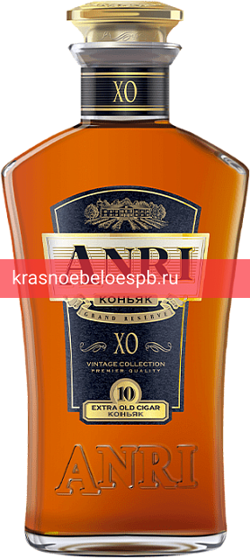 Фото 3 - Коньяк России марочный старый КС ANRI 0.5 л