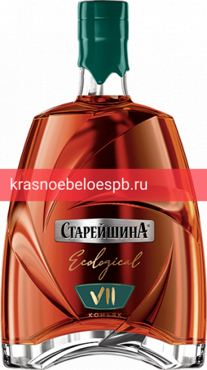Фото 8 - Коньяк выдержанный Старейшина КВ Ecological 7 лет 0.5 л
