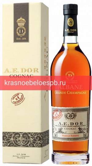 Заказать доставку Коньяк A.E. Dor Albane Grande Champagne, в подарочной упаковке 0.7 л Фото 12 - Коньяк A.E. Dor Albane Grande Champagne, в подарочной упаковке 0.7 л