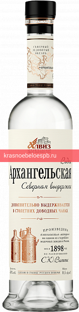 Заказать доставку Водка Архангельская Северная выдержка 0.5 л Фото 2 - Водка Архангельская Северная выдержка 0.5 л