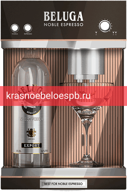 Заказать доставку Водка Beluga Noble Espresso 0.7 л Фото 1 - Водка Beluga Noble Espresso 0.7 л