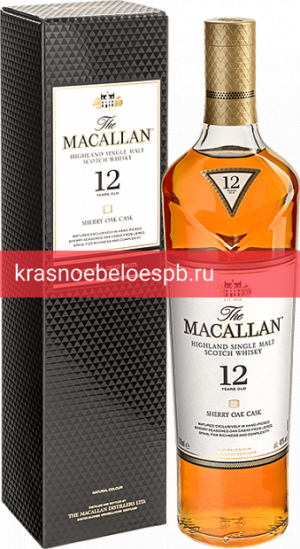 Заказать доставку Виски The Macallan Sherry Oak 12 Years Old 0.7 л Фото 8 - Виски The Macallan Sherry Oak 12 Years Old 0.7 л