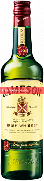 Заказать доставку Виски Jameson 0.7 л Фото 2 - Виски Jameson 0.7 л