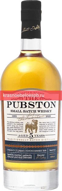 Фото 2 - Виски Pubston 5 Лет 0.7 л