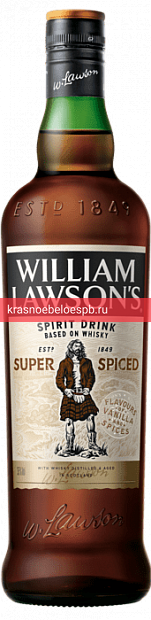 Фото 10 - Виски William Lawson's Super Spiced 0.5 л