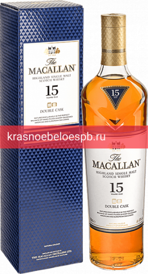Заказать доставку Виски The Macallan Double Cask 15 Years Old 0.7 л Фото 9 - Виски The Macallan Double Cask 15 Years Old 0.7 л